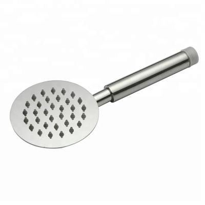 China Ultra Thin Needle Free Round Shower Head Stainless Steel Hand Held Bathroom Shower Head for sale