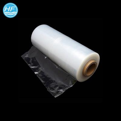 China Moisture Proof Customize Winding Packaging Film Moisture Proof PE White Stretch Film for sale