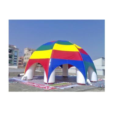 China SZL indoor outdoor event advertising inflatable gazebo spider dome tent, giant inflatable arch dome event tent for trade show for sale