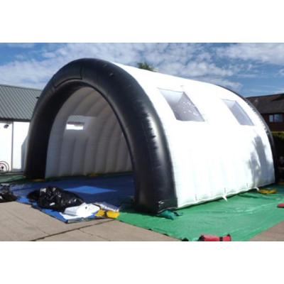 China Outdoor Indoor Event SZL Customized Inflatable Tunnel Tent Inflatable Sports Hangar Shed Tent for sale