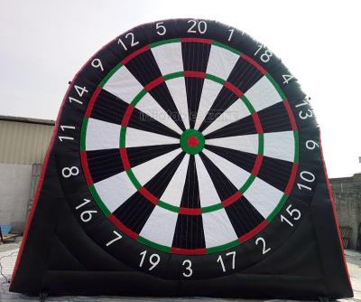 China Festival/holiday/sports target shooting/festival game football inflatable dart board Guangzhou New Year Inflatable Football Darts Inflatable Game for sale