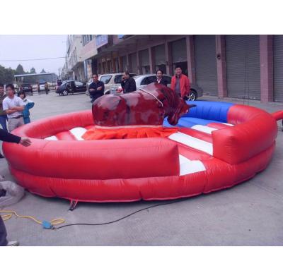 China Festival/New Year /holiday/sports Guangzhou Inflatable Bull Riding Inflatable Horse Riding Inflatable Mechanical Game Bull Bull Riding for sale