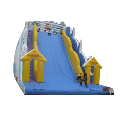 China Guangzhou Factory Price Outdoor Indoor Play Kids Bouncing Castle Giant Commercial Inflatable Water Slide for sale