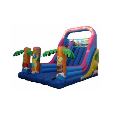 China Guangzhou Hot Selling Adults Big Outdoor Large Slides Commercial Outdoor Indoor Game Dry Inflatable Slides For Adults for sale