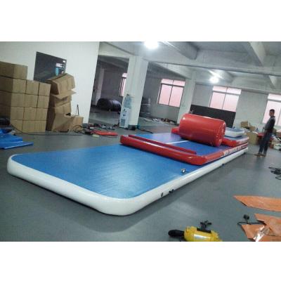 China Wholesale Sports Equipment Gymnastics Mats Inflatable Gym Mat Air Track From Guagnzhou Factory Fitness Sports Yoga Exercise for sale