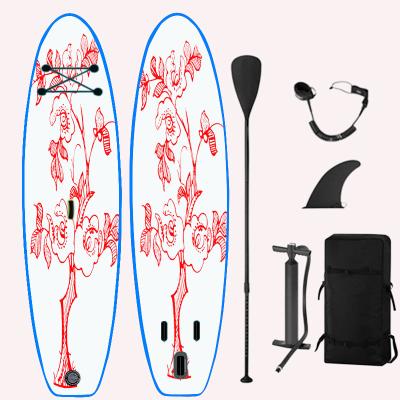 China Water fun 10.6ft stand unisex inflatable paddle board sip borad stand with bag accessories for sale