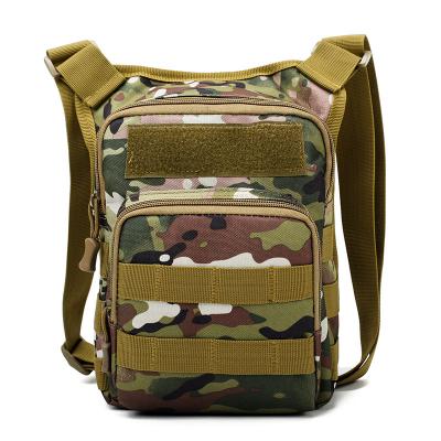 China Water Proof Mens Camouflage Shoulder Bag Outdoor Sports Camping Bag Outdoor Tactical Military Army Fan Hiking Bag for sale