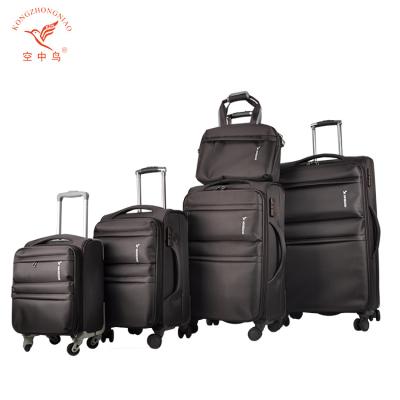 China Single Big Factory Supply 5 Pcs Carry On Luggage Trolley Case Bag For More Than 20 Years for sale