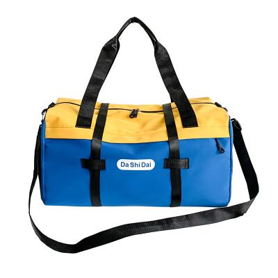 China Hot Selling Large Capacity Sports Gym Travel Waterproof Duffle Bag Waterproof Duffel Bag With Shoe Compartment for sale