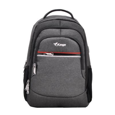 China Outlet Waterproof Nylon Factory Business Travel Material Backpack With Cushion Anti-Dust Water Resistant Soft Back Laptop Backpack With USB for sale