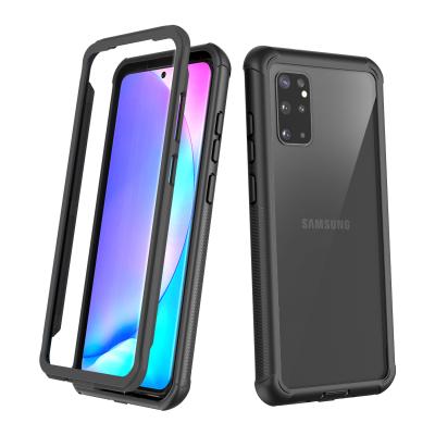 China Shockproof Armor Cell Phone Case And Screen Protector 360 Degree Full Shockproof Protection For Samsung Galaxy S S8 S9 S10 S20 Plus Series for sale