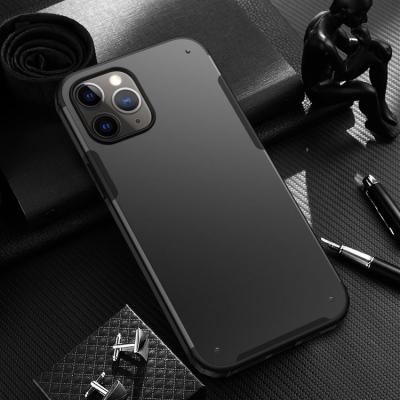 China Hot Sales Factory Price Scratch Proof Luxury 2 in 1 Matte Hard PC TPU Cell Phone Bumper Cover For Iphone 11 Promax Phone Case for sale