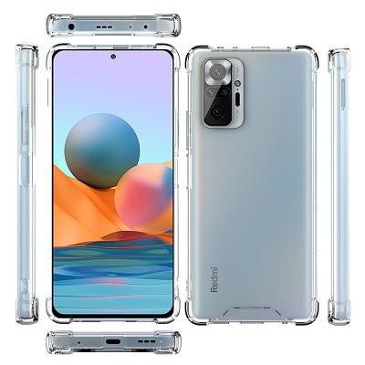 China Anti-drop For Xiaomi Redmi Pro 9A 9C Hybrid Acrylic Back Cover Note 10 Cases Shockproof Clear TPU Mobile Phone Cases for sale