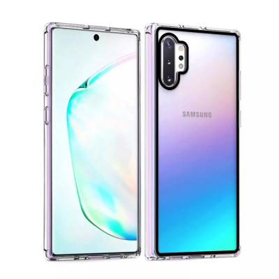 China Shockproof 2 in 1 Armor TPU Clear Clear Clear Phone Case High Clear Bumper Cover for Samsung iPhone x A70 A20 A30 for sale