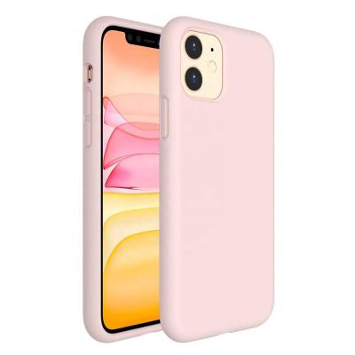 China Soft Gel Scratchproof Liquid Rubber Case Silicone Microfiber Cloth Striping Cushion Phone Back Cover For Apple iPhone 11 pro Max X XS XR 12 pro for sale