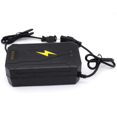 China Electric Charger 36V3A Motorcycle Lead Acid Battery Charger for sale