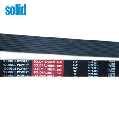 China High Quality Auto Parts Heavy Truck PK Belt EPDM Rubber Ribbed Belt 10PK2018 for sale