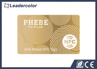 Chine NFC d'à haute fréquence Ntag215 de plastique étiquette OIN 14443A de l'autocollant 13.56Mhz pour le transport à vendre