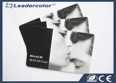 China Frosted 0.38 mm Plastic Discount Gift Cards For Restaurants Contactless for sale