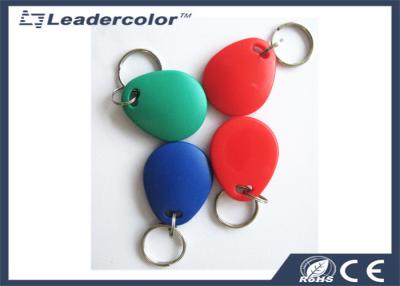 China Red Printing EM4001 125Khz RFID Key Tag For Access Control System for sale