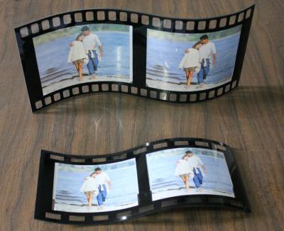 China Glass Curved Glass Photo Frames Wholesale And Frameless Glass Picture Frame for sale