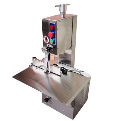 China Chicken Bone Meat High Quality Electric Fish Saw Cutter Frozen Bone Meat Cutting Machine For Supermarket for sale