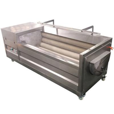 China Hotels Customized High Standard Brush Peeling Cleaning Machine Industrial Potato Peeling Machine for sale