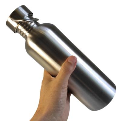 China Viable Manufacturer Wholesale Stainless Steel Metal Sport Single Wall Water Bottle For Kids for sale