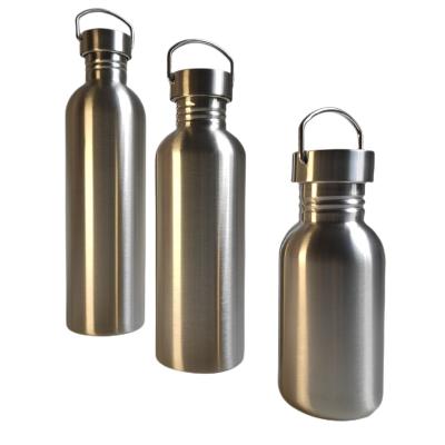 China Viable New Arrival Wholesale Uninsulated Stainless Steel Kids Single Wall Water Bottles for sale