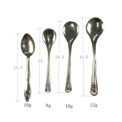 China Cheap Slim Type Flatware Set Hotel Restaurant Cutlery Stainless Steel Hotel Spoons for sale