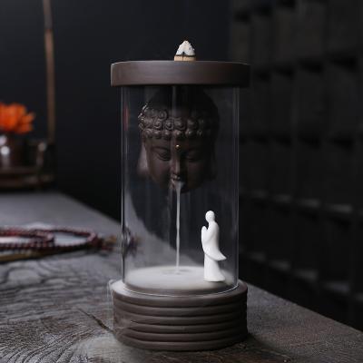 China New Chinese Incense Backflow Holder Bakhoor Thurible Censer Cone Censer For Widely Use Living Room for sale