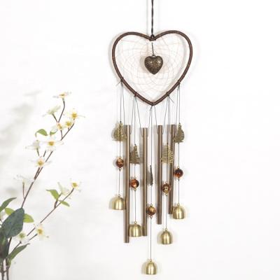 China Handmade Indian Dropshipping Heart Frame Dreamcatcher Wind Rings Metal Hoops For Dream Catcher for sale