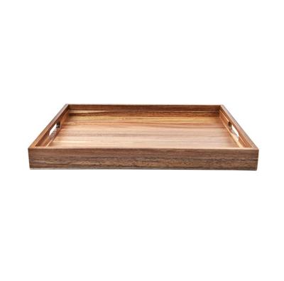 China Durable Special Popular Widely Used Design Product Long Wooden Wooden Trays for sale