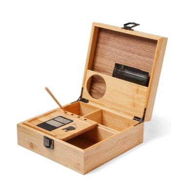 China Top Quality Recyclable Widely Used Product Wooden Jewelry Storage Box Wooden Stash Box With Lid for sale