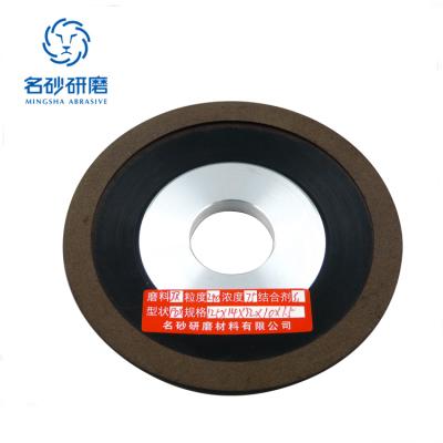 China Flat Bond Diamond Resin Roll 1A1 Buffing Polishing Wheels Grinding Tools For Sharpening Carbide for sale