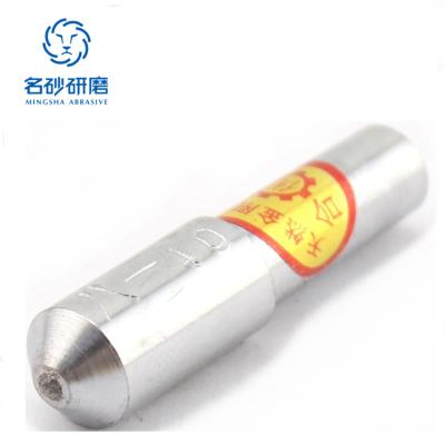 China Polishing Diamond Dresser Tapered Tip for Grinding Wheel Lathe Dressing Bench Grinder Polishing Customized Mingsha NC; GUA for sale