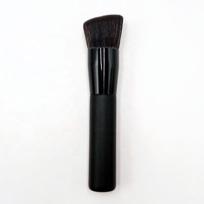 China Kabuki Pro Brush Makeup Face Angled Brush Basic Angled Brush For Blending Powder Makeup Cream Liquid Buffing for sale