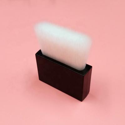 China Black Flat Brush Private Label Small New Square Blush Powder Compact Brush for sale