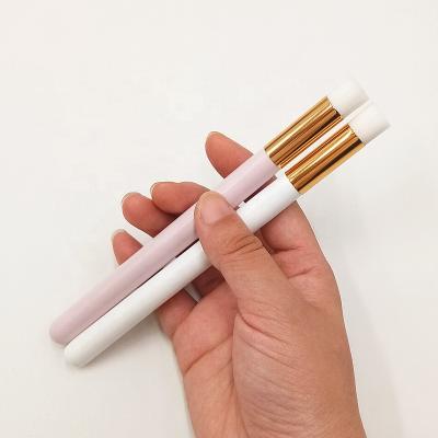 China Flat Brush Eyelash Extension Nose Cleaning Brush Eyelash Wash Sweep Detergent Clean Cleaning Tool for sale