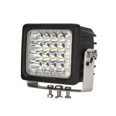 China IP68 heavy duty lighting and excavator led shockproof 12v 24v high lumen 7inch 100w led work mining light 6 inch for sale