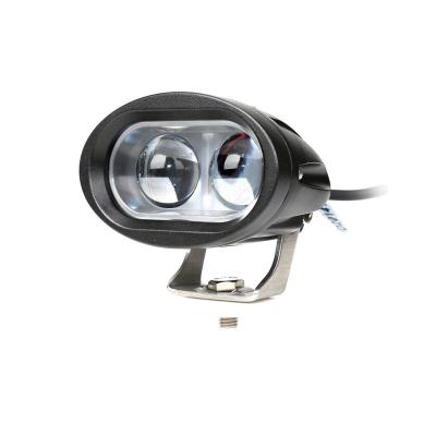 China Best Selling Aluminum Housing Car Headlight Lamp/Car LED Work Light/10w Oval Die-Casting Spotlight Work Light For Forklift for sale