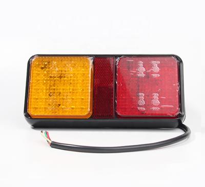 China Stop/Tail/Indicator E-Mark Led Approved Taillights LED Rear Combination Light With Three Color for sale