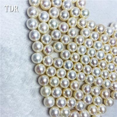 China Freshwater pearl wholesaler freshwater pearl pearl 9.5-10 mm white color for sale