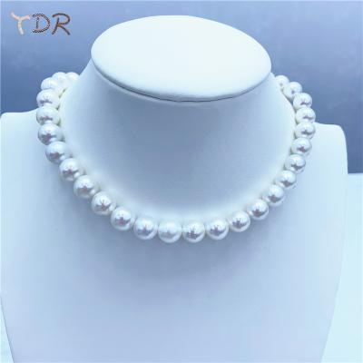 China Freshwater Pearl 8-11mm Good Quality Round Core Strand Baroque Jewelry Real Freshwater Cultured Pearls for sale