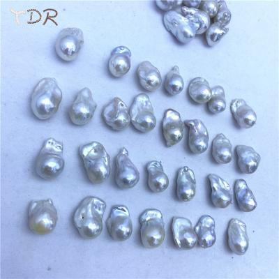 China Pearl Freshwater Freshwater Pearls Loose Core Baroque Pearl White Color for sale