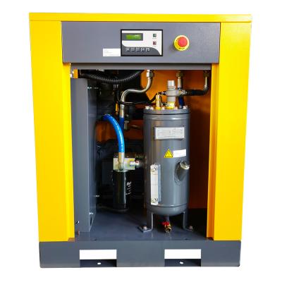 China Hot Selling European Standard Lubricating Oil CE Variable Speed ​​15 KW Portable Screw Air Compressors for sale