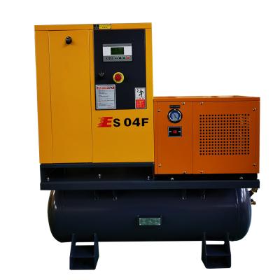 China Best Selling OULIYUAN Belt 22KW Portable Air Cooling Lubricating Oil Integrated Screw Air Compressor for sale