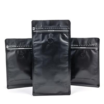 China Wholesale Storage Side Gusset Coffee Bag Moisture Proof With Degassing Valve And Tin Tie With Custom Logo for sale