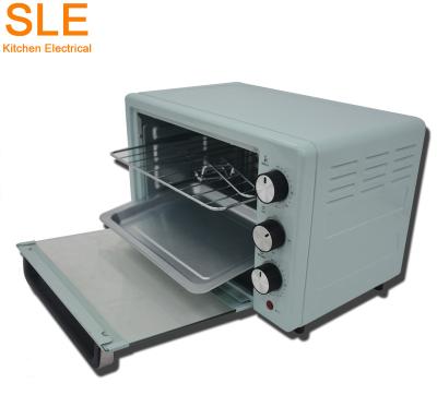 China Car Worth Having 18L Chamber Capacity Self-cleaning Liner Electric Oven With Rack Tray Handle Bake Tray for sale