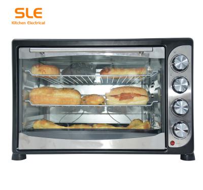 China Car Enamel Free Mold 45L Electric Microwave Kitchen Oven for sale